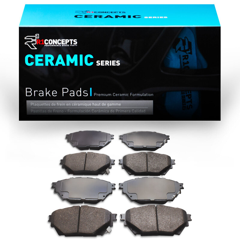 Mitsubishi Fuso Brake Pads - Front - R1 Concepts - Ceramic - `12-`20